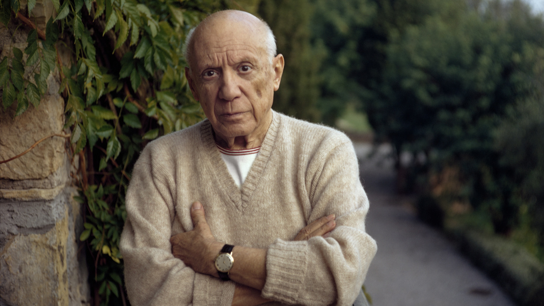 Pablo Picasso. Fotó Tony Vaccaro Getty Images